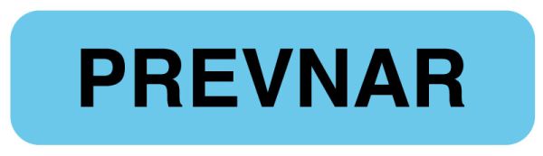 Medical Use Labels - Vaccine Label, PREVNAR, 1-1/4