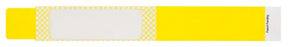 Medical Use Labels - Adult Patient Identification Tyvek Cover Seal Wristband, 10" x 1-1/4"