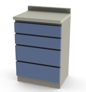 UMF Medical Modular Base Cabinets - Modular Base Cabinet, 24" Base, 4 Drawers - 6004