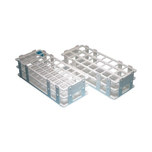 United Scientific Plastic Wet / Dry Test Tube Racks - RACK, TEST TUBE, WET / DRY, 60 PLACES, PK/6 - 77902