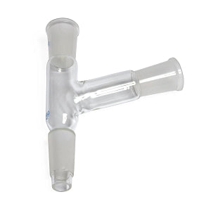 United Scientific 3-Way 24/40 Joint Adapter - ADAPTER, INCLINED, 105 DEGREE, 24/40 JOINT - ADB105-24