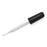 United Scientific Glass Eye Dropper Pipettes with Bulb - Glass Eye Dropper Pipette with Rubber Bulb, 4 mL, 100 mm L, 12/Pack - BPB004-PK/12