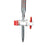 United Scientific Class A Burettes with PTFE Stopcock - Burette with PTFE Stopcock, Class A, 10mL, Individually Certified - BR2128-10