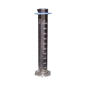 United Scientific Class A Glass Graduated Cylinders - Graduated Cylinder, Class A Borosilicate Glass, Individually Serialized / Certified, 1000 mL - CY3020-1000