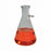 United Scientific Narrow-Mouth Glass Erlenmeyer Flasks - Narrow-Mouth Erlenmeyer Flask, Borosilicate Glass, 1000 mL - FG4980-1000