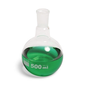 United Scientific Class A Volumetric Flask with Snap Cap - Volumetric Flask with Snap Cap, Class A Glass, 500mL - FG5580-500