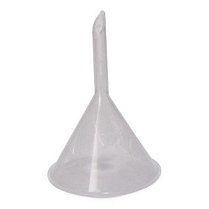 United Scientific Polypropylene Standard-Stem Funnels - Standard-Stem Funnel, Polypropylene, 45 mL, 12/Pack - FSPP65