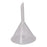 United Scientific Polypropylene Standard-Stem Funnels - Standard-Stem Funnel, Polypropylene, 45 mL, 12/Pack - FSPP65