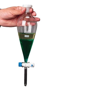 United Scientific Glass Separatory Funnels - Glass Separatory Funnel, 500 mL, 2/Pack - SF149-500