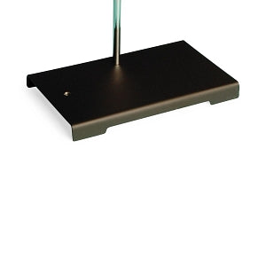 United Scientific 2-Hole Stamped Steel Support Stand with Rod - SUP STAND, 4X6", W/18" ROD, STEEL, 2-HOLE, EA - SSB4X6-H2