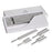 United Scientific Tuning Forks - Tuning Fork, Set of 13, 100 to 4096 Hz. - TFSET13