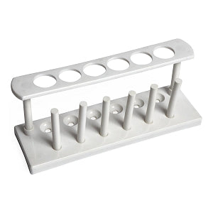 United Scientific Unassembled Plastic Test Tube Rack - Plastic Test Tube Rack, 6-Place, In-Line, 25 mm Tubes - TTHP02