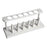 United Scientific Unassembled Plastic Test Tube Rack - Plastic Test Tube Rack, 6-Place, In-Line, 25 mm Tubes - TTHP02