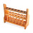 United Scientific Wooden Test Tube Rack - RACK, TEST TUBE, WOODEN, 13-TUBE, EA - TTHW04