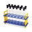 United Scientific Glass Test Tube Rack Set - Test Tube Rack with 24mL Glass Tubes and Rubber Stoppers - TTRSET