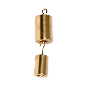 United Scientific Brass Hooked Weight Set of 9 - WEIGHT SET, HOOOKED BRASS, SET OF 9, EA - WHSET9