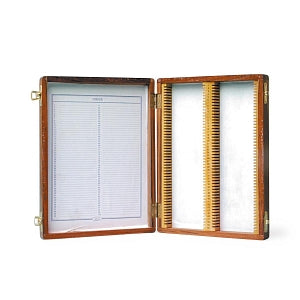 United Scientific Wooden Slide Storage Boxes - BOX, SLIDE STORAGE, WOODEN, 25 PLACES - WSB025