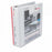 Universal Products Economy Ring View Binders - Slant-Ring Economy View Binder, White, 2" Capacity - 20746