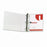 Universal Products Economy Ring View Binders - Slant-Ring Economy View Binder, White, 2" Capacity - 20746