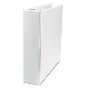 Universal Products Economy Ring View Binders - Slant-Ring Economy View Binder, White, 2" Capacity - 20746