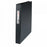 Universal Slant-Ring Economy View Binders - Black 1" Capacity D-Ring Binder, 8-1/2" x 11" - 20761