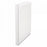 Universal Products Universal Economy Round Ring View Binders - White 1/2" Capacity Economy Round-Ring View Binder, 8-1/2" x 11" - 20952