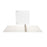 Universal Office Products Universal Economy Round Ring View Binders - White 1-1/2" Capacity Economy Round-Ring View Binder, 8-1/2" x 11" - 20972PK