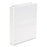 Universal Office Products Universal Economy Round Ring View Binders - White 1-1/2" Capacity Economy Round-Ring View Binder, 8-1/2" x 11" - 20972PK