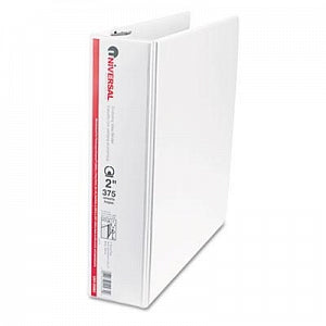 Universal Products Universal Economy Round Ring View Binders - White 2" Capacity Economy Round-Ring View Binder, 8-1/2" x 11" - 20982