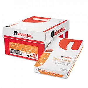 Universal Products Universal Copy Paper - Copy Paper, 92 Bright, 20 lb., 8-1/2" x 14", White - 24200