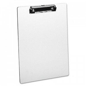 Universal Plastic Brushed Aluminum Low Clip Clipboard - Plastic Brushed Aluminum Low Clip Clipboard - 40303