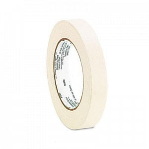 Universal Products General-Purpose Masking Tape - General Purpose Masking Tape, 3" Core, 18 mm x 54.8 m - 51334