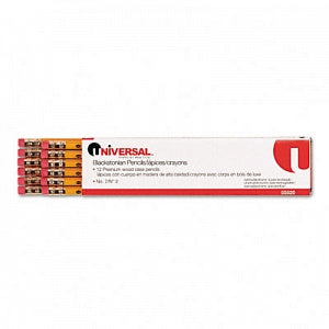 Universal Blackstonian Pencils - Blackstonian No. 2 Medium Soft Yellow Wood Barrel Pencils - 55520