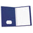 Universal Two-Pocket Portfolios - Dark Blue 8.5" x 11" Two-Pocket Portfolios - 57116