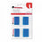 Universal Products Page Flags - Pop-Up Page Flags, 1" x 1-3/4", Blue - 99002