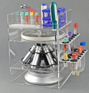 Unico PowerSpin BX Centrifuge with Accessories - ROTOR RACK, HOLDS ALL 3 BX ROTORS - C880-10