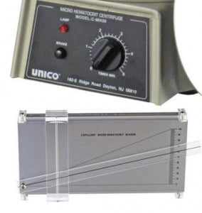 Unico CMH30 Centrifuge - Microhematocrit Reader - CMH30-READER