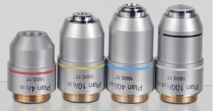 Unico Accessories for G380 Series Microscope - OBJECTIVE, 100X, OIL INFINITY ACHR, NA 1.25 - G380-2604