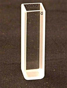 Unico Spectrophotometer Cuvettes - CUVETTE, GLASS, SQUARE, 10MM, 3.5ML, VIS, 2/PK - S-90-304G