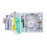 Medline Add-A-Cath 1-Layer Foley Catheter Tray with Drain Bag - Total One-Layer Add-A-Cath Tray with Drain Bag and Peri Wipe - URO170100