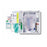 Medline Add-A-Cath 1-Layer Foley Catheter Tray with Urine Meter - Total One-Layer Add-A-Cath Tray with 400 mL Urine Meter with 2, 500 mL Drain Bag, Peri Wipe - URO170200