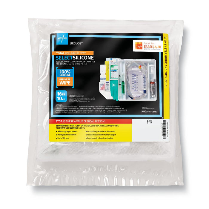 Total One Layer Silicone Foley Catheter Trays