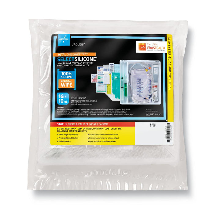 Total One Layer Silicone Foley Catheter Trays