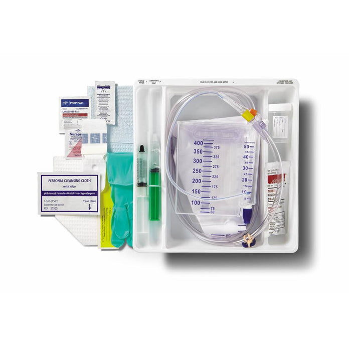 Total One Layer Silicone Foley Catheter Trays