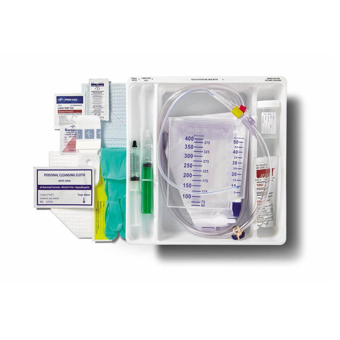 Total One Layer Silicone Foley Catheter Trays