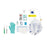 Medline 100% Silicone 1-Layer Foley Catheter Tray with Urine Meter - Total One-Layer Tray with 400 mL Urine Meter, 2, 500 mL Drain Bag with Metal-Free Drainage Port, 100% Silicone Foley Catheter, 16 Fr, 10 mL, Peri Wipe, Vented Tubing - URO180816S