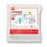 Medline Temperature-Sensing 100% Silicone 1-Layer Foley Catheter Tray - Total One-Layer Tray with 400 mL Urine Meter with 2, 500 mL Drain Bag, 100% Temperature-Sensing Silicone Foley Catheter, 18 Fr, 10 mL, Peri Wipe, Vented Tubing - URO180818T