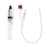 Medline Pediatric SelectSilicone Foley Catheter Kits - Foley Catheter, 100% Silicone with 5 mL Pre-filled Sterile Water Syringe , 8 Fr, 5 mL, 2-Way - URO2S0803K