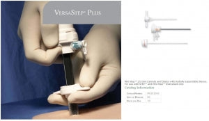 Medtronic Mini Step Bladeless Trocars - Mini Step Cannula and Dilator with Radial Expandable Sleeve, Short, Size 2/3 mm - MS101003