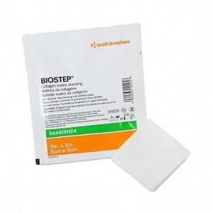 Smith & Nephew BIOSTEP Collagen Dressing - BIOSTEP Collagen Matrix Dressing, 2" x 2" - 66800124